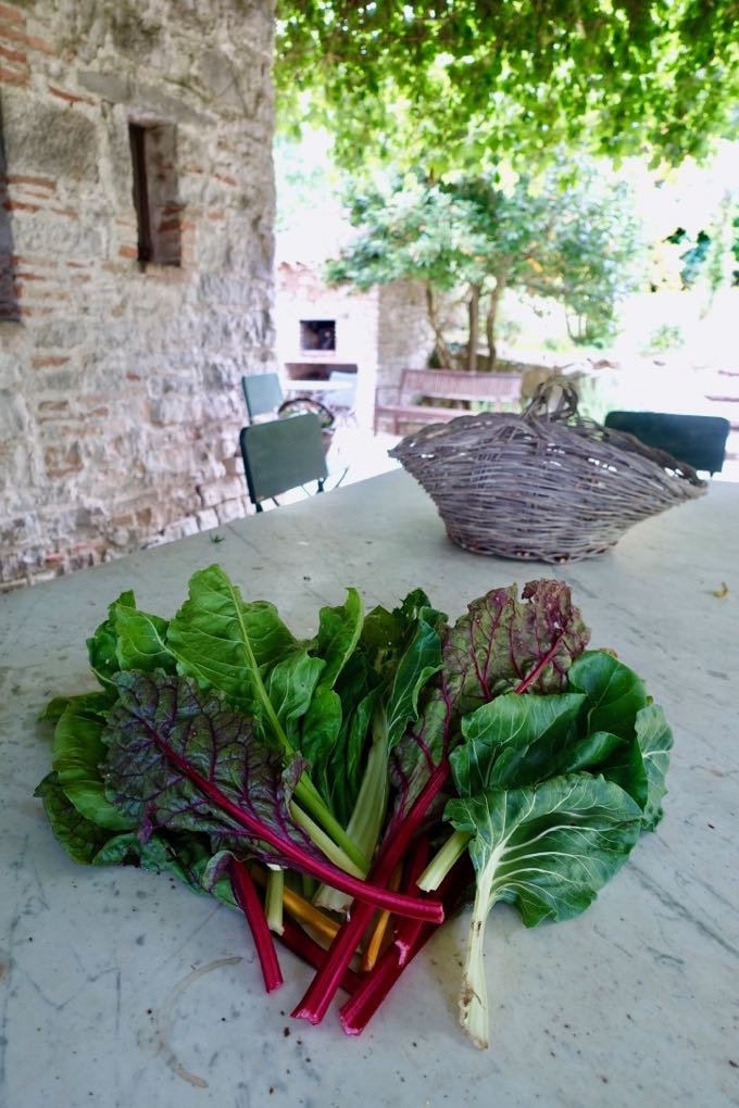 Swiss Chard and Chickpeas 