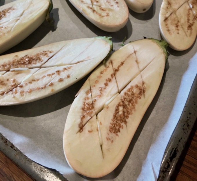 Roasted Eggplants and Tomatoes