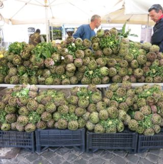 The Wall of Artichokes