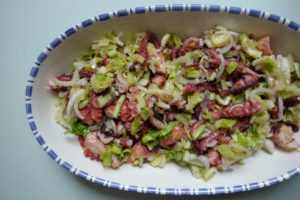 Octopus and Celery Salad
