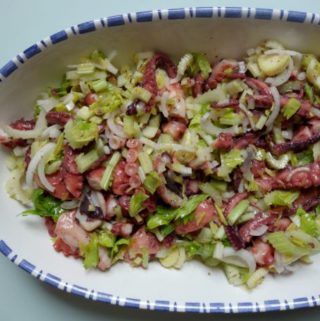 Octopus and Celery Salad