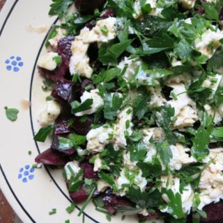 Beet and Mozzarella Salad