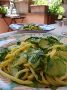 Pasta with Zucchini and Colatura