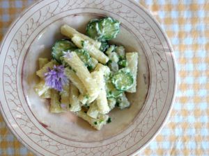 Pasta with Zucchini, Ricotta and Rosemary - 44