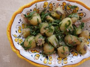 Potates and Anchovies