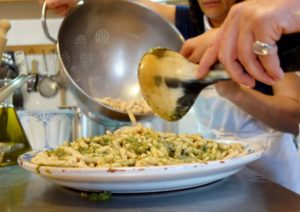 Cavatelli with Sage Pesto