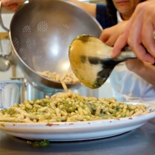 Cavatelli with Sage Pesto