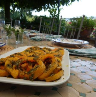 Roasted Butternut Squash with Sage Pesto