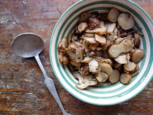 Jerusalem Artichokes with Sage