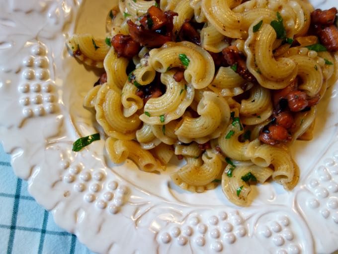 Pasta And Octopus
