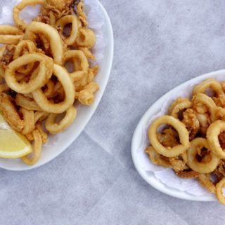 Fried Calamari, Paradise Beach