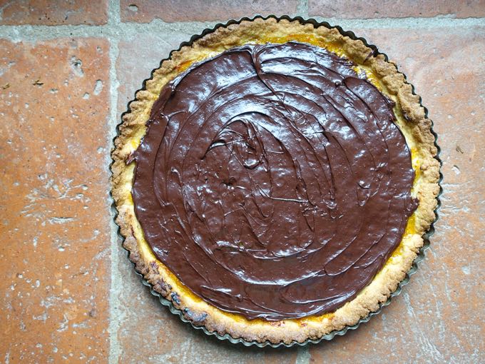 Crostata with Orange and Chocolate