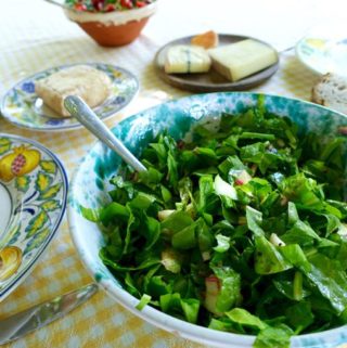 Radicchio and Pear Salad, Elizabeth Minchilli
