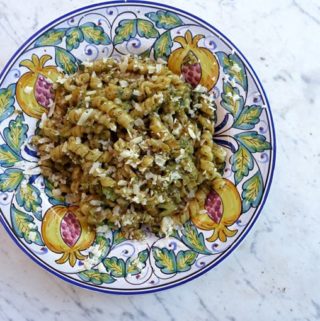 Pasta with Broccoli Carbonara