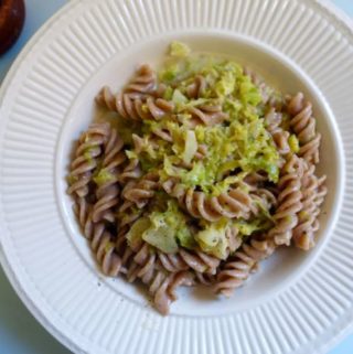 Pasta with Cabbage and Gorgonzola