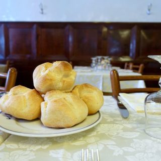 Eating Bread in Italy