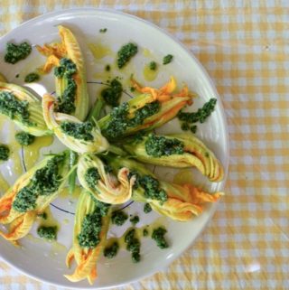 Ricotta Stuffed Zucchini Blossoms