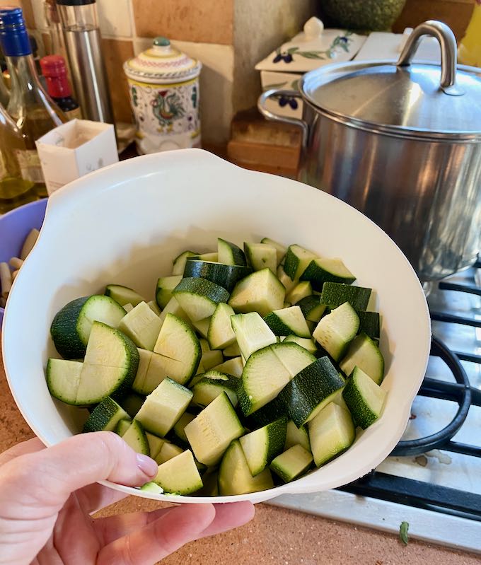 Zucchini and Tuna Pasta