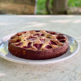 Strawberry Ricotta Cake