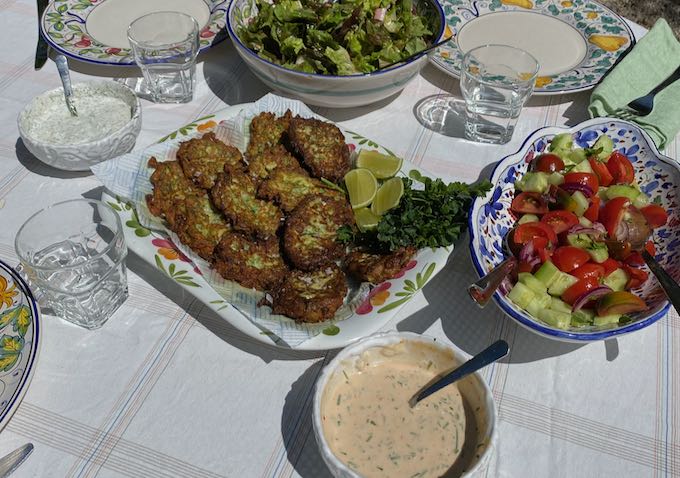 Zucchini fritters