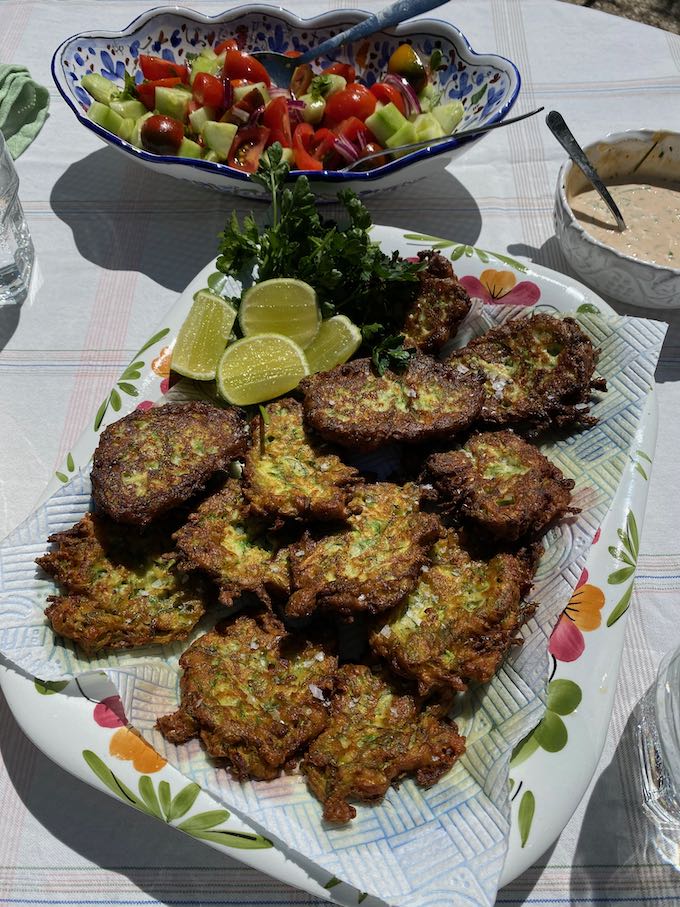 Zucchini fritters