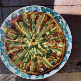 Zucchini Ricotta Tart