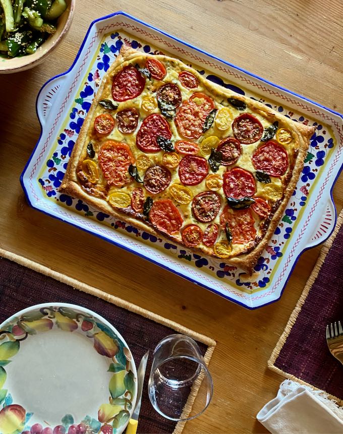 Tomato Ricotta Tart