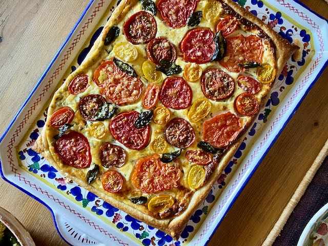 Tomato Ricotta Tart