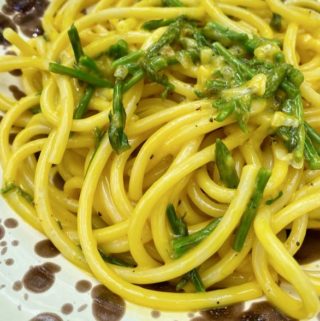 Asparagus Carbonara