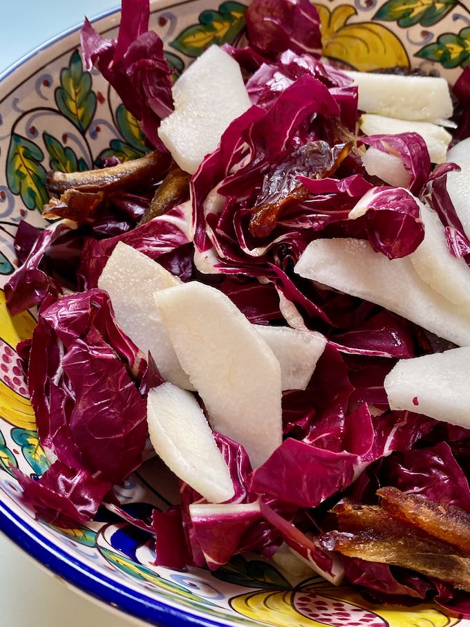 Radicchio Pear Salad